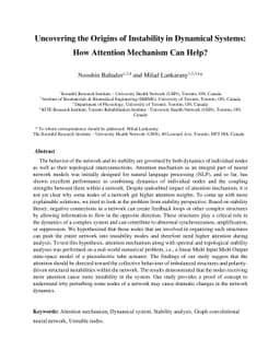 Uncovering the Origins of Instability in Dynamical Systems: How
  Attention Mechanism Can Help?