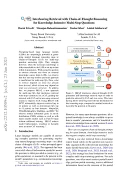 Interleaving Retrieval with Chain-of-Thought Reasoning for
  Knowledge-Intensive Multi-Step Questions