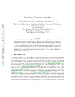 Inversion of Bayesian Networks