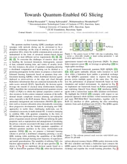 Towards Quantum-Enabled 6G Slicing