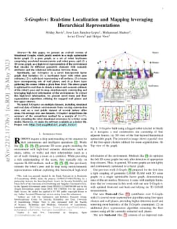S-Graphs+: Real-time Localization and Mapping leveraging Hierarchical
  Representations