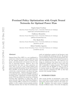 Proximal Policy Optimization with Graph Neural Networks for Optimal Power Flow