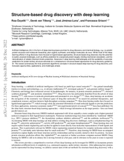 Structure-based drug discovery with deep learning
