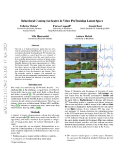 Behavioral Cloning via Search in Video PreTraining Latent Space