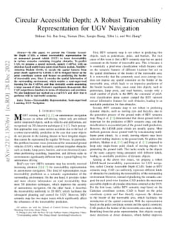 Circular Accessible Depth: A Robust Traversability Representation for
  UGV Navigation