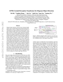 GPTR: Gestalt-Perception Transformer for Diagram Object Detection