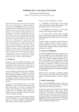 MindBigData 2022 A Large Dataset of Brain Signals