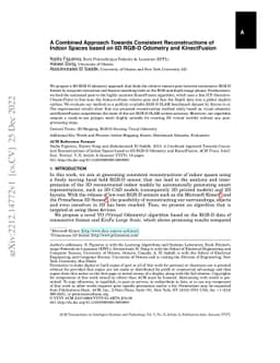 A Combined Approach Toward Consistent Reconstructions of Indoor Spaces
  Based on 6D RGB-D Odometry and KinectFusion