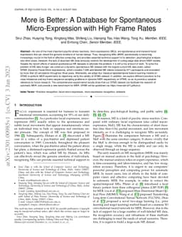 DFME: A New Benchmark for Dynamic Facial Micro-expression Recognition