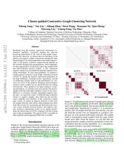 Cluster-guided Contrastive Graph Clustering Network