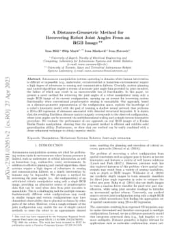 A Distance-Geometric Method for Recovering Robot Joint Angles From an
  RGB Image