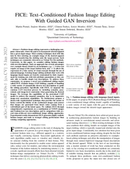 FICE: Text-Conditioned Fashion Image Editing With Guided GAN Inversion