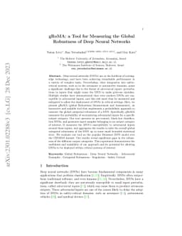 gRoMA: a Tool for Measuring the Global Robustness of Deep Neural
  Networks