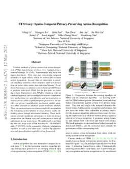 STPrivacy: Spatio-Temporal Privacy-Preserving Action Recognition