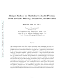 Sharper Analysis for Minibatch Stochastic Proximal Point Methods:
  Stability, Smoothness, and Deviation