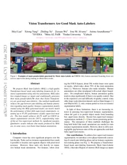 Vision Transformers Are Good Mask Auto-Labelers