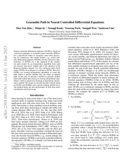 Learnable Path in Neural Controlled Differential Equations