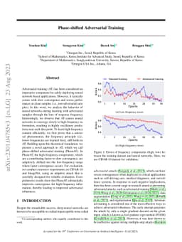 Phase-shifted Adversarial Training