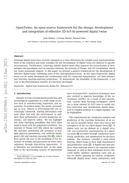 OpenTwins: An open-source framework for the design, development and
  integration of effective 3D-IoT-AI-powered digital twins