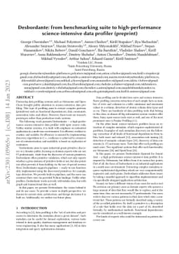 Desbordante: from benchmarking suite to high-performance
  science-intensive data profiler (preprint)