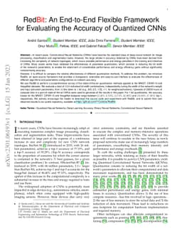 RedBit: An End-to-End Flexible Framework for Evaluating the Accuracy of
  Quantized CNNs