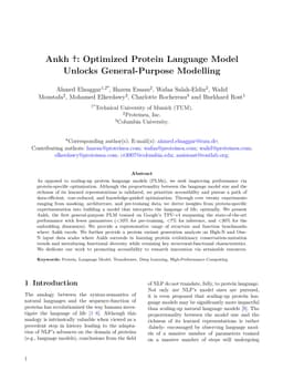 Ankh: Optimized Protein Language Model Unlocks General-Purpose Modelling