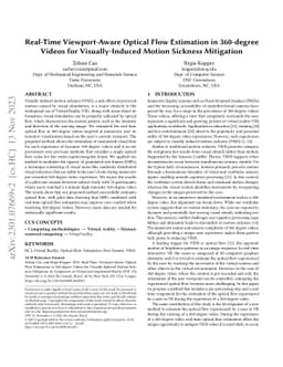 Real-Time Viewport-Aware Optical Flow Estimation in 360-degree Videos
  for Visually-Induced Motion Sickness Mitigation