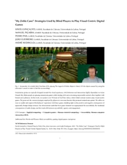 My Zelda Cane: Strategies Used by Blind Players to Play Visual-Centric
  Digital Games