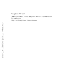JCSE: Contrastive Learning of Japanese Sentence Embeddings and Its
  Applications
