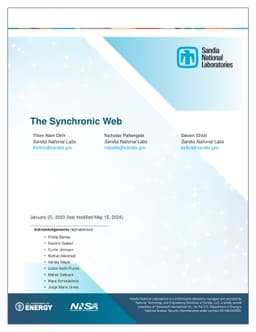 The Synchronic Web
