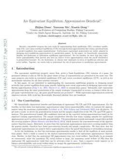 Are Equivariant Equilibrium Approximators Beneficial?