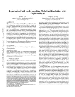 ExplainableFold: Understanding AlphaFold Prediction with Explainable AI