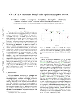 POSTER++: A simpler and stronger facial expression recognition network