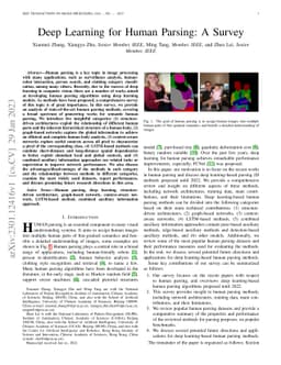 Deep Learning for Human Parsing: A Survey