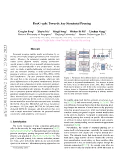 DepGraph: Towards Any Structural Pruning