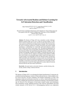 Towards Adversarial Realism and Robust Learning for IoT Intrusion
  Detection and Classification
