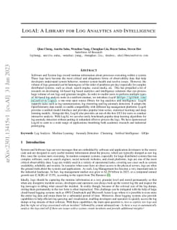 LogAI: A Library for Log Analytics and Intelligence