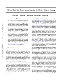 QMP: Q-switch Mixture of Policies for Multi-Task Behavior Sharing