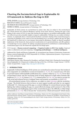 Charting the Sociotechnical Gap in Explainable AI: A Framework to
  Address the Gap in XAI