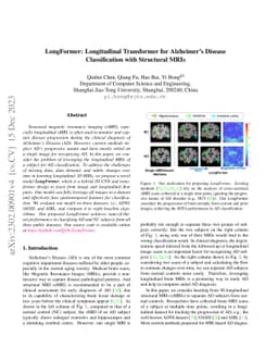Longformer: Longitudinal Transformer for Alzheimer's Disease
  Classification with Structural MRIs