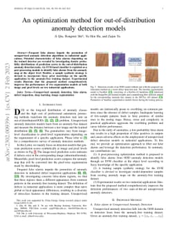 An optimization method for out-of-distribution anomaly detection models