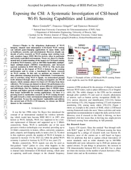 Exposing the CSI: A Systematic Investigation of CSI-based Wi-Fi Sensing
  Capabilities and Limitations