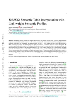 Tab2KG: Semantic Table Interpretation with Lightweight Semantic Profiles