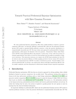 Towards Practical Preferential Bayesian Optimization with Skew Gaussian
  Processes