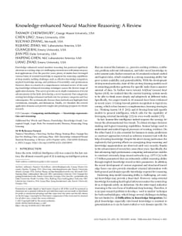 Knowledge-enhanced Neural Machine Reasoning: A Review
