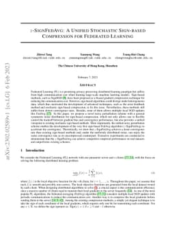 $z$-SignFedAvg: A Unified Stochastic Sign-based Compression for
  Federated Learning