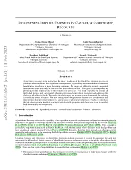 Robustness Implies Fairness in Causal Algorithmic Recourse