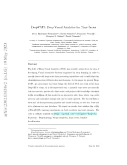 DeepVATS: Deep Visual Analytics for Time Series