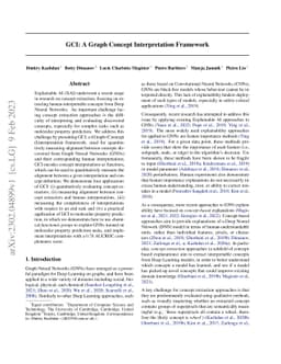 GCI: A (G)raph (C)oncept (I)nterpretation Framework