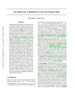 The Monge Gap: A Regularizer to Learn All Transport Maps
